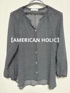 AMERICAN HOLIC 花柄長袖ブラウスのサムネイル