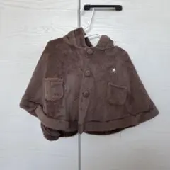 POLO Baby フリースポンチョ ブラウン