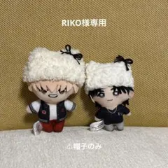 【RIKO様専用】猫耳帽子　GIGOミディモフ白・黒右/かぷっこふわもこ白・黒右