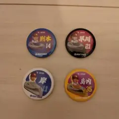 楽天イーグルス　缶バッジ　4個セット