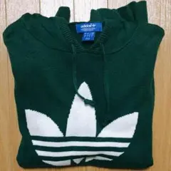 adidas originals コットンニットパーカー