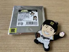 ★阪神タイガース★ レトロ似顔絵ラバーストラップ　高橋選手