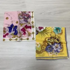 セリーヌ大判ハンカチ2枚セット