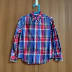 RALPHLAUREN　長袖チェックシャツ 100cm~