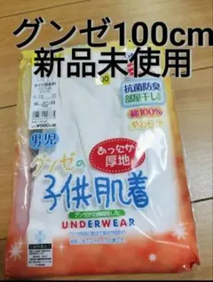 【新品未使用】GUNZE 子供肌着 100cm 1枚のみ