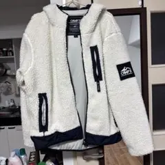 CAMP7 フリースジャケット ホワイト