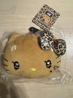 【新品未使用】ハローキティ ヒョウ柄ギャルキティ　パスケース