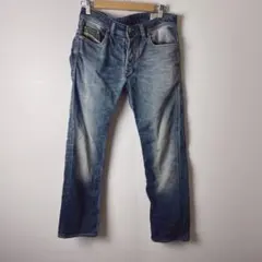 サ*ン様 ディーゼル　ダメージ加工　デニム　ジーンズ　男女兼用　W30 古着Y2