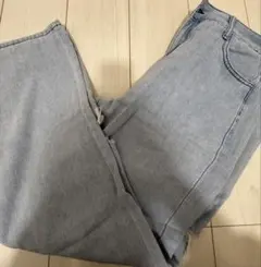 ライトブルー ダメージデニム Mサイズ