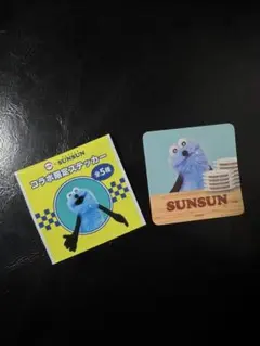 パペットスンスン スシローコラボ ステッカー✩.*˚