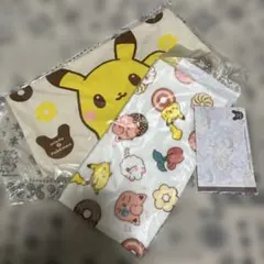 ミスド　ポケモン　トートバッグ　タオル　メモ帳　セット