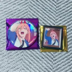 パワー ベースヤードトーキョー チェンソーマン 缶バッジ ミラーマグネット