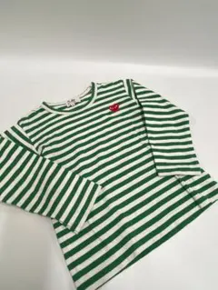 PLAY COMME des GARCONS 長袖 カットソー ボーダー