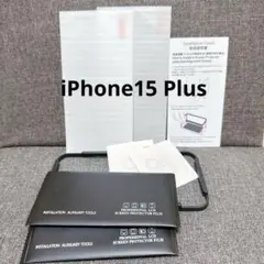 アイフォンiPhone15 Plus用フィルム2枚+カメラフィルム9H