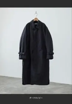 NYLON WASHER SIDE SLIT LOOSE COAT