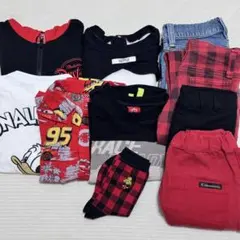 キッズ服まとめ売り かっこいい系 カーズ ドナルド100.110.120cm
