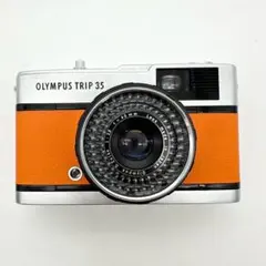 T151 OLYMPUS TRIP 35 フィルムカメラ 本体 オレンジ - メルカリ