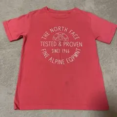 ノースフェイス　Ｔシャツ　ガールズ　100 ピンクのサムネイル