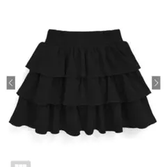 【GRL】インパン裏地付きスウェットフリルミニスカート[gn360]