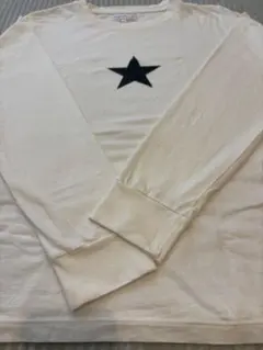 美品agnès b. ホワイト長袖Tシャツ 3