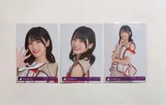 大越ひなの 乃木坂46 40thシングル ビリヤニ 封入生写真 3種