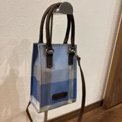 【美品】ブルーレーベルクレストブリッジ　ショルダーバッグ　バーバリー PVC