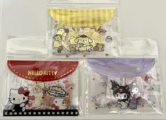 サンリオ シール & ケースセット 3パックセット