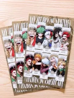 ジャンプGIGA 2025 AUTUMN 付録 ステッカー ヒロアカ 3シート
