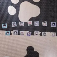 アニメキャラクター ステッカー 12枚セット