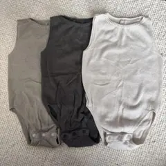 MARLMARL ロンパース 3色セット（ベージュ・グレー・ホワイト）