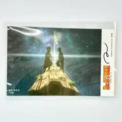 千空&クロム　シルエットA　宙ステッカー　TeNQ　テンキュー　Dr.STONE