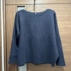 UNIQLO ユニクロ　ダークネイビー　長袖ニット M