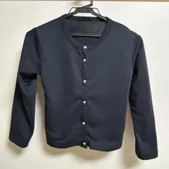 カーディガン　130　ネイビー　紺　長袖
