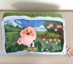 【新品未使用】こびとづかん マスコット入りクッション カクレモモジリ