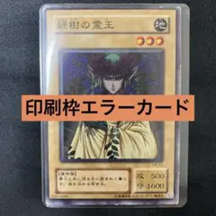 エラーカード　遊戯王　緑樹の霊王　初期スターターボックス エラーカード 遊戯王 緑樹の霊王 初期スターターボックス - メルカリ