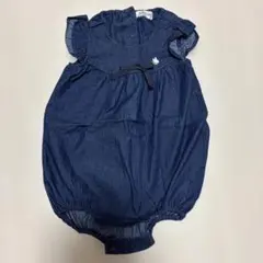 POLO Baby ロンパース デニム風 フリル 70