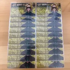 ヒロアカ オールマイト バースデーカード　ネスタリゾート　缶バッジ　アクスタ