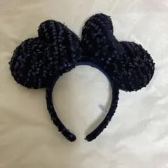 東京ディズニーリゾート ミッキー耳カチューシャ ネイビー