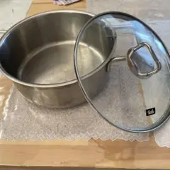 Fissler 両手鍋 ガラス蓋付き ステンレス製のサムネイル