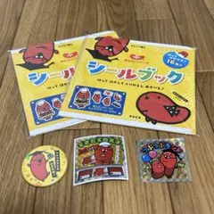 めんたいパーク　シールブック&缶バッジ&シールセット