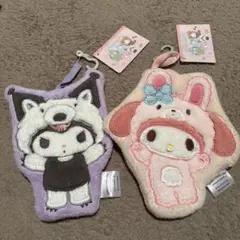 ダイカットタオルマスコット　クロミ　マイメロ　サンリオ