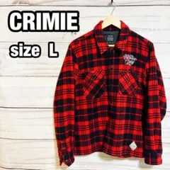 CRIMIE CPO Check Wool Shirt Jacket　クライミー