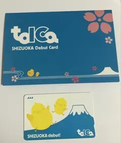 TOICA 静岡デビュー⭐️記念限定品（使用可能） ICカード-TOICA