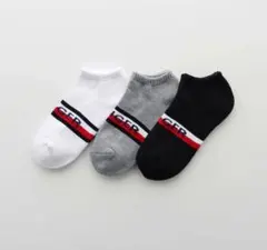 トミーフィルフィガー　ソックス スニーカー　くるぶし　3足セットのサムネイル