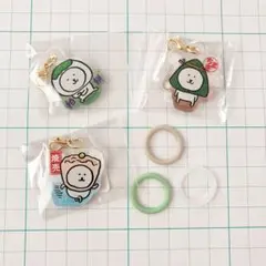 ナガノキャラクターズ 食べものなアクリルチャーム　３種セット