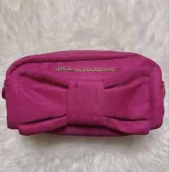 JILL by JILLSTUART ナイロンバゲージリボンポーチ ピンクのサムネイル