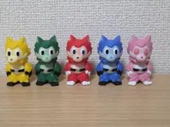おおかみくんVAG TOEI ART FES. 秘密戦隊ゴレンジャー5体セット - メルカリ