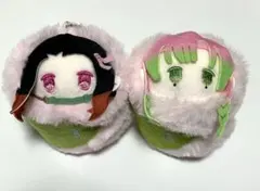 禰豆子、蜜璃 桜餅マスコット