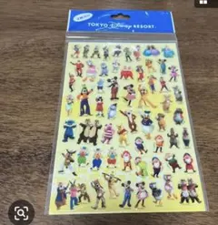 東京ディズニーリゾート シール ステッカー 2枚入り キャラクター集合