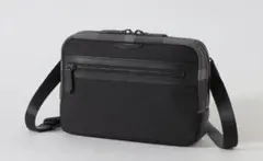 ブラックレーベルクレストブリッジ 2way ショルダーバッグ ロゴ シボ革 